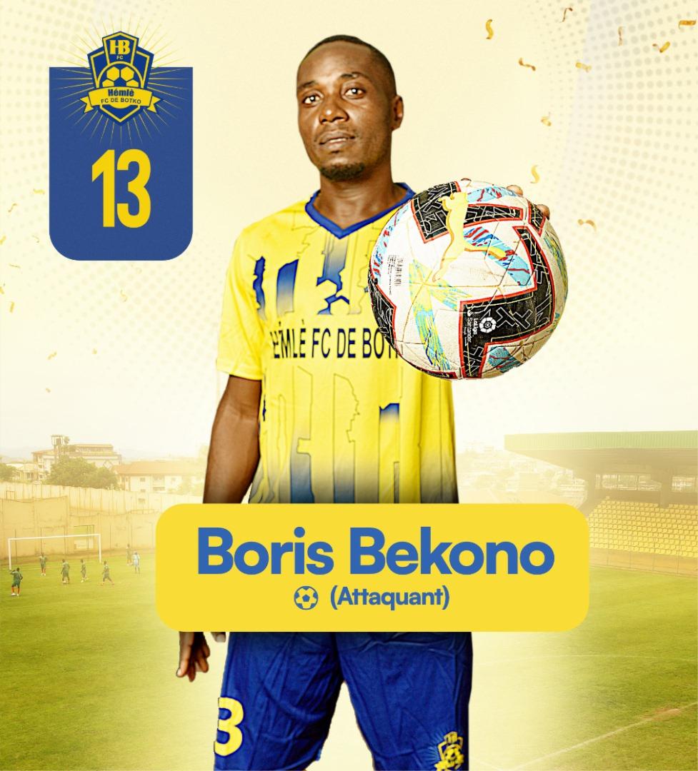 Boris Bekono le chasseur de buts